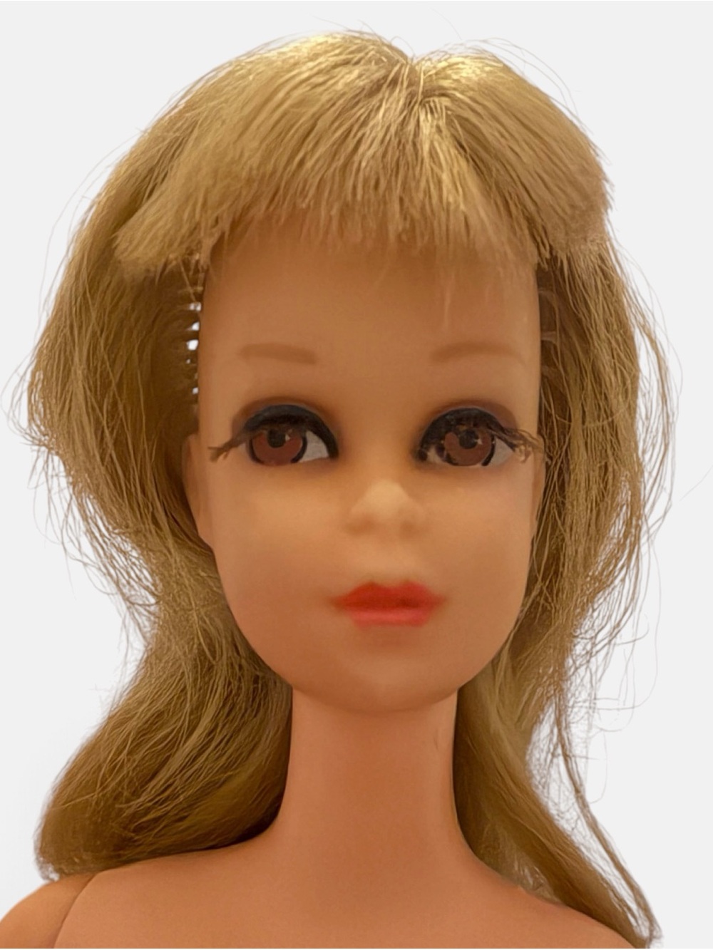 1967 Vintage Mattel Twist ’N Turn Francie #1170 Blonde Nude Doll Rooted Lashes - Picture 3 of 13